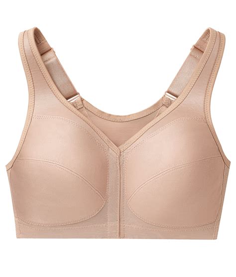 Experience the Magic of the Glamorise Magic Lift Front Close Wirefree Posture Bra